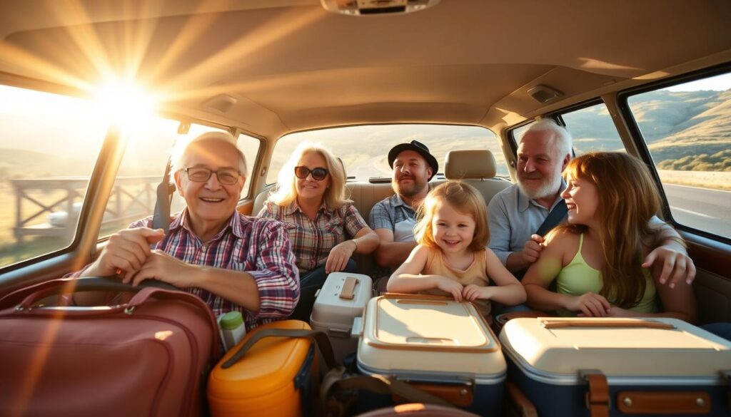 Multi-generational Family Travel Transportation Multi-generational Family Travel Transportation